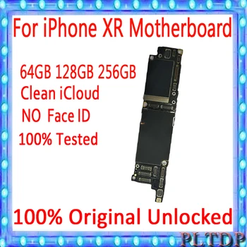 

NO iCloud For iPhone XR Motherboard 64gb 128gb 256gb 100% Original Unlocked IOS For iPhone XR Logic Board Without Face ID