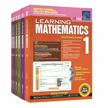 

Singapore Math Textbook SAP Learning Mathematics Grade 1_6 Practice Books Set of 6 Singapore Primary School Mathematics Textbook