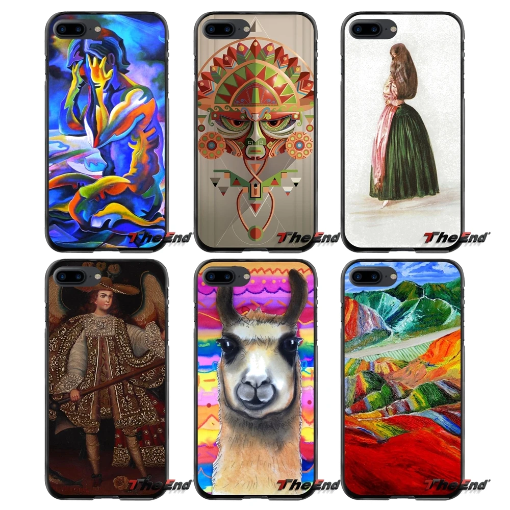 Для Apple iPhone 4 4S 5 5S 5C SE 6 6S 7 8 Plus X iPod Touch Peru Художественная печать аксессуары чехлы для