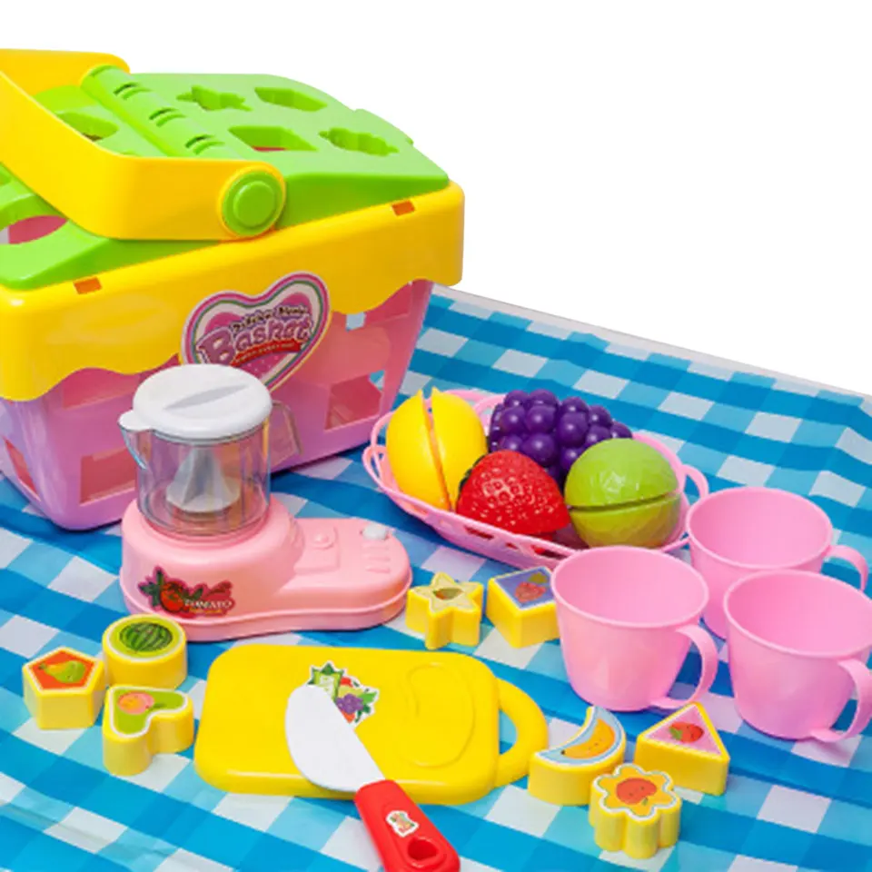 children's play picnic basket