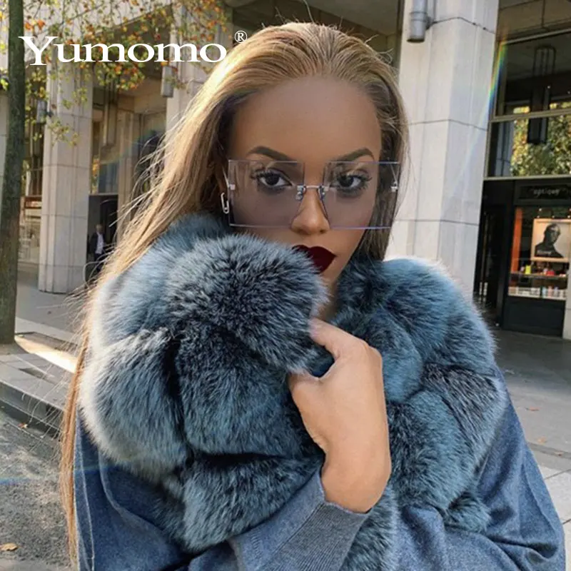 

Trendy Oversized Square Sunglasses Women Personlity Fashion Sexy Red Brown Tinted Color Lens UV400 Retro Ladies Sun Glasses