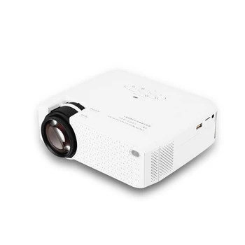 

D40W Mini Projector LED Video Projector Home Theater, Mobile Phone Same Screen Support 1080P, Compatible with HDMI / USB / TF Ca