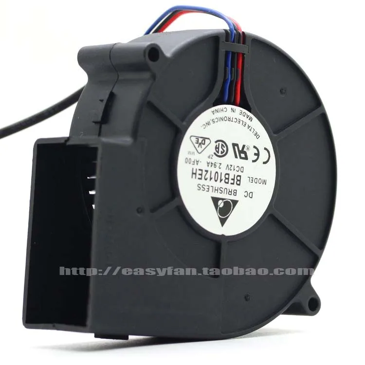 Delta BFB1012EH 12V 2.94A большой воздушный вентилятор центробежный турбинный барабан