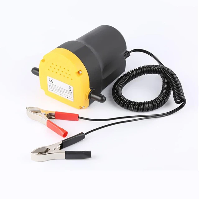 Pompe électrique à huile pour voiture, 12V, 60W, pour fluide de pétrole  brut, extracteur, moteur de transfert, pompe d'aspiration + Tubes pour  voiture, bateau, moto - AliExpress