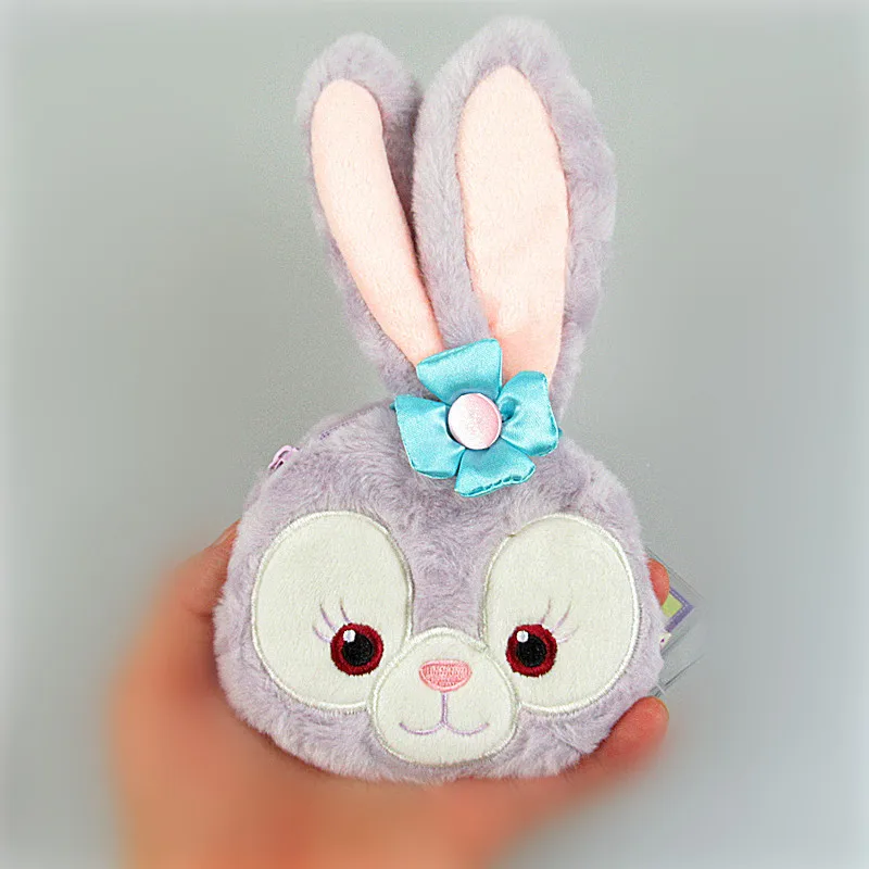 Dumbo мини маленькая плюшевая Дамская девочка Монета Чехол кошелек сумка. Подарочная сумка для монет Чехол