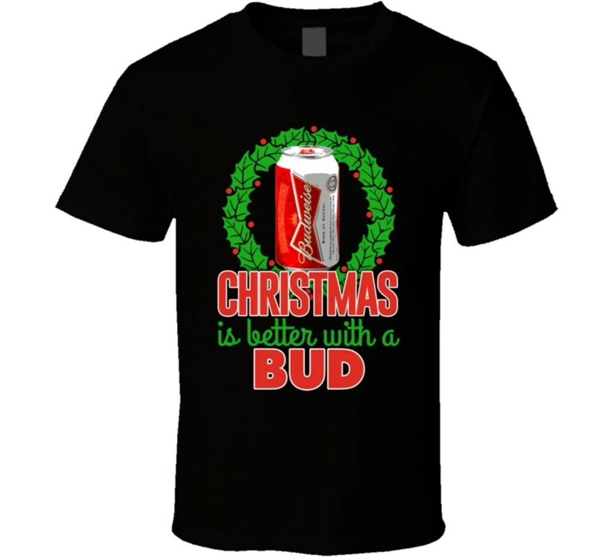Christmas Is Better With A Budweiser Bud Holiday Beer Lover Party