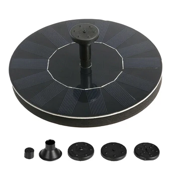 

Garden Decor Bird Bath Floating Fountain Pump Fish Tank Solar Powered Automatic Freestanding Pond Outdoor Aquarium Irrigation