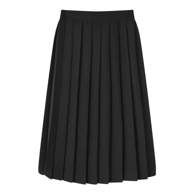 Long Black Skirt Косплей Гермиона Грейнджер юбка аниме Поттер Гермиона короткая плиссированная шерстяная юбка Гриффиндор Поттер Cos костюм подарки дропшиппинг - Цвет: Long Black Skirt
