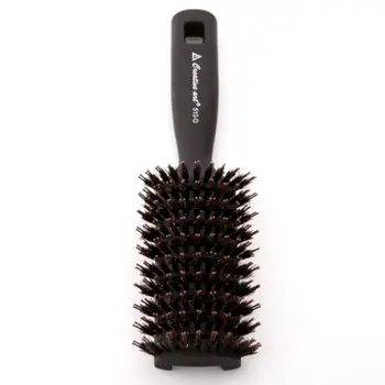 

Mens Styling Ribs Comb Bristles Hair Brush Frosted Scrub Handle Anti-Static Barbershop Salon Modelling Hairdressing Beauty Tool