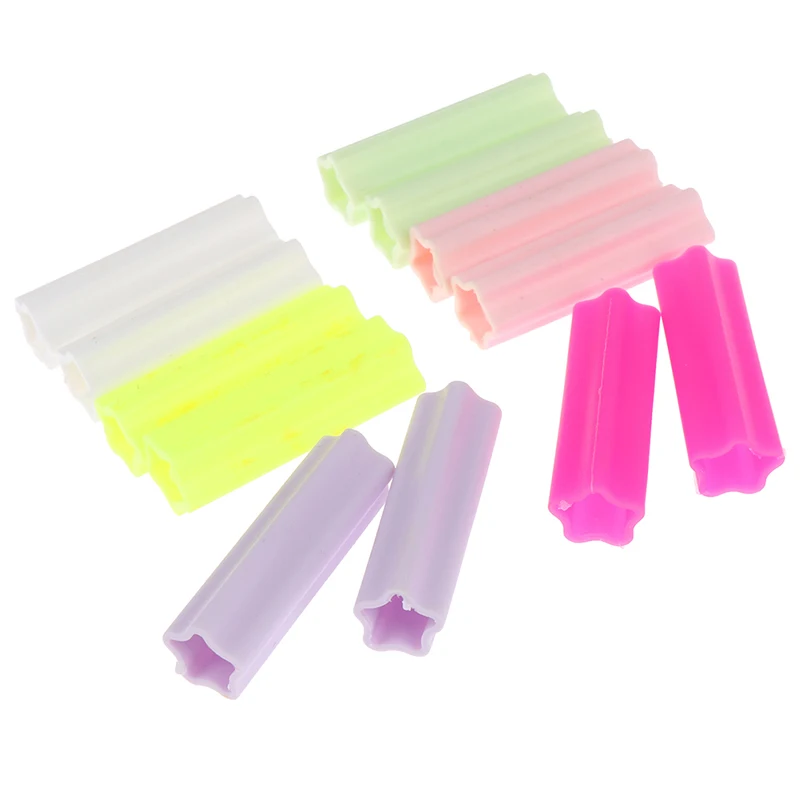 New 2Pcs Silicone Nipper Cover Protective Sleeve For Nail Cuticle Scissors Manicure Pedicure Tools Dead Skin Tweezers Cap 6Color