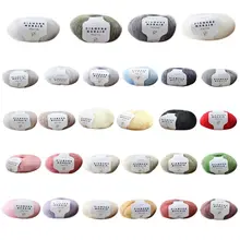 25 г мохеровая пряжа для ручного вязания, искусственная шерсть, теплая нить для вязания крючком, ручная работа для шарфа, новинка