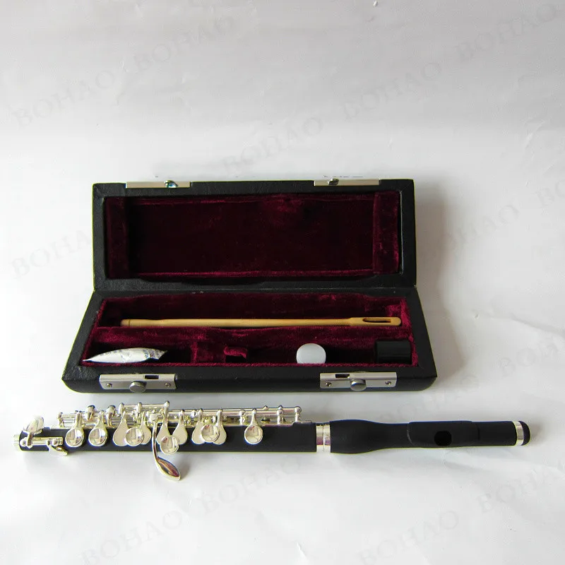 Профессиональный Маленький композитный деревянный корпус посеребренные ключи с