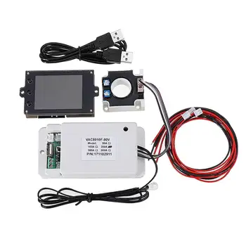 

DC 80v 18 in 1 Wireless Voltage Meter Ammeter Solar Battery Charging Coulometer Capacity Power Detector Tester