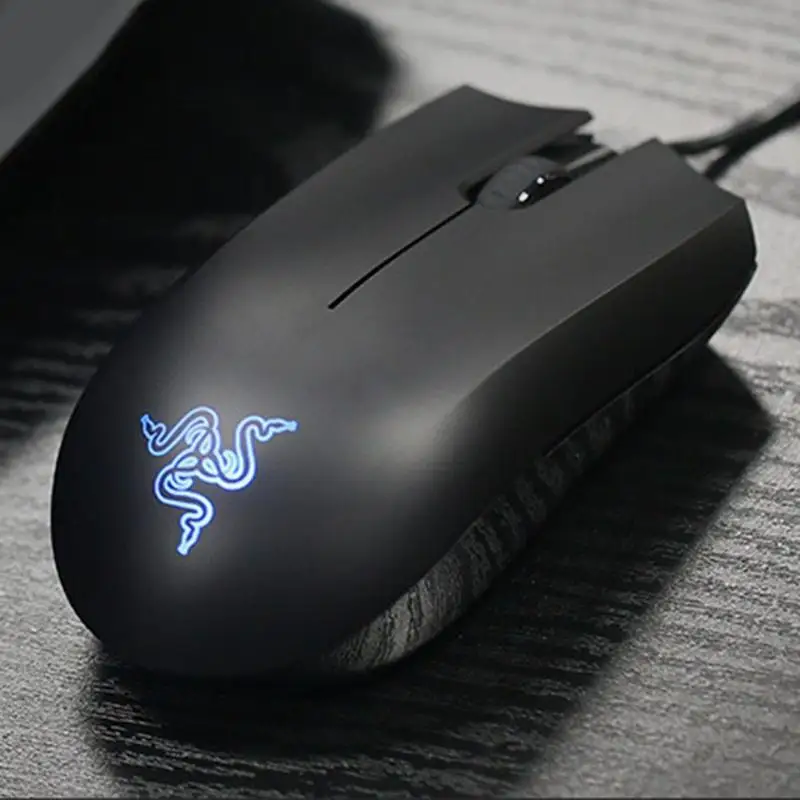 Razer Abyssus незаменимая игровая клавиатура комбинированные мыши USB Проводная 1800 dpi эргономичная игровая клавиатура 10 программируемых клавиш набор мыши