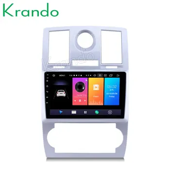 

Krando Android 9.0 9" IPS Full touch car multimedia system for chrysler 300C 2005-2007 navigation gps radio player No 2din DVD