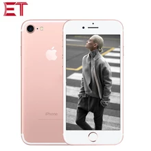 Globle разблокированный Apple iPhone 7 A1778 LTE 4G мобильный телефон 4,7 дюймов 2 Гб ОЗУ 256 Гб ПЗУ Apple A10 Fusion 1960 мАч NFC iOS смартфон
