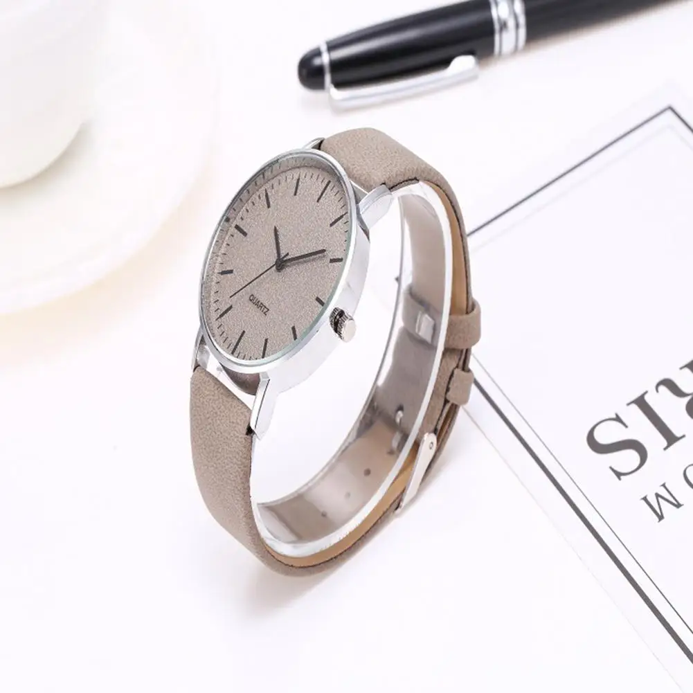 HobbyLane Fashion Matte Large Dial Unisex Watch