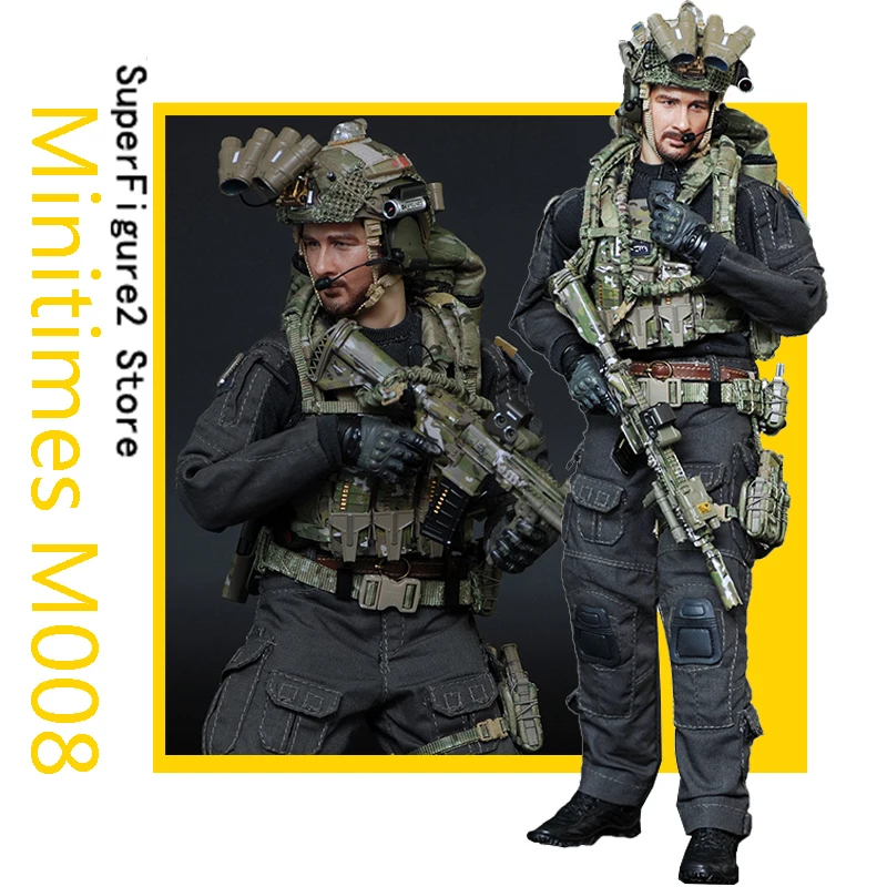 Mini times toys MT-M008 1/6th US Navy SEAL Team Six Solider Male Figure Model 