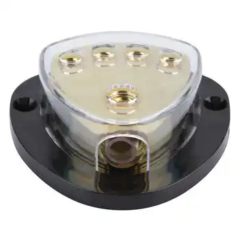 

Universal Car Auto Vehicles Audio Amplifier 1 in 4 Ways Out Fuse HighQ