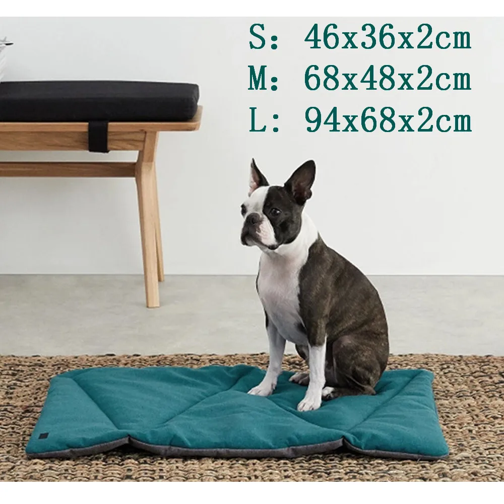 Собачья кровать, пригодная для стирки кровать для кота-любимца собака круглый дышащий диван для отдыха кошка кровать для собаки кошки собаки супер мягкие плюшевые прокладки подстилка для собаки - Цвет: 9
