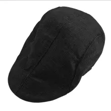 Горячая твердая Мужская и женская картуз для вождения летняя Солнцезащитная плоская кепка таксиста кепка газетчика мода кепки с козырьком