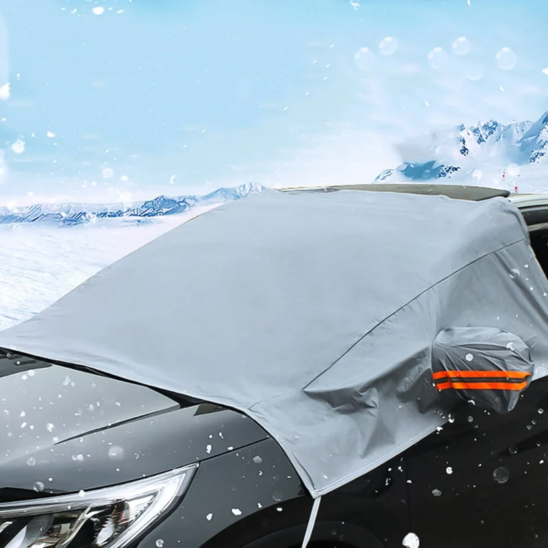 Car Windscreen Cover Heat Sun Shade Anti Snow Frost Ice Shield Dust Protector Universal Winter Car Cover