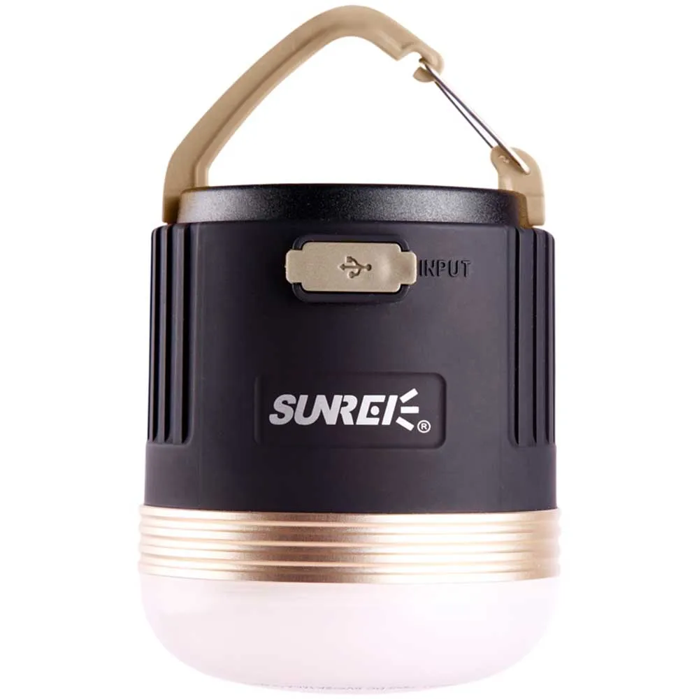 Camping Lights Camping Lamp Solar Lantern SUNREE CC3 CC5 Camping Lantern 840 Lumens LED USB Rechargeable 9900mAH Battery