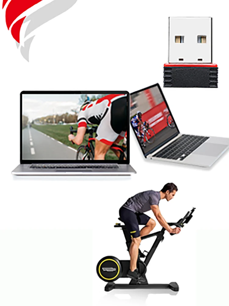 USB ANT+ Stick Dongle Wireless Receiver for Garmin Cycling and Fitness Device, ANT Adapter for Wahoo, Suunto, Zwift, TacX, Bkool