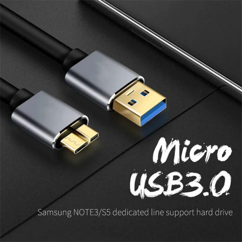USB 3,0 кабель USB удлинитель типа A Micro B кабель синхронизации данных код для внешнего жесткого диска HDD samsung S5 Note 3 супер скорость