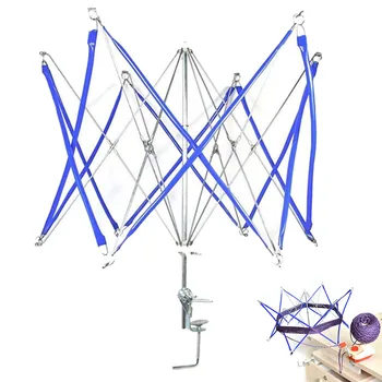 

Operated Knitting Umbrella String Thread Swift Wool Craft Yarn Holder Winder