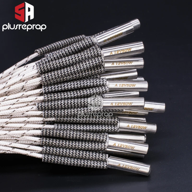 led print head 1PC 6x15 6x16 6x20 6x30mm Ceramic Cartridge Heater 12V / 24V 30W 40W 50W for CNC 3D Printer Print Head HotEnd J-Head laser printer head