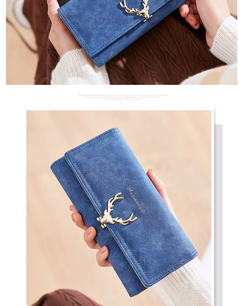 Женский кошелек женский кошелек Portefeuille femme модный большой женский кошелек Длинный дизайнерский кошелек женские кошельки женские клатчи