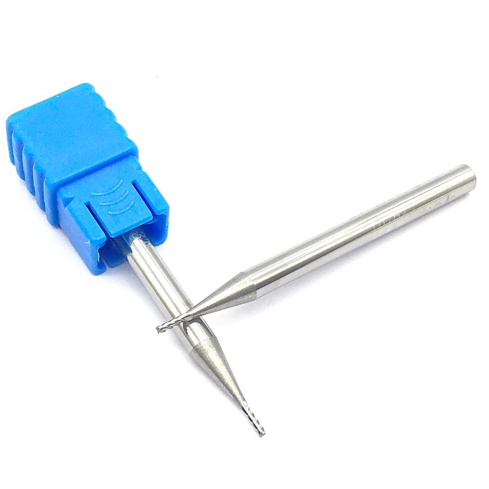 

Endmill 1PCS HRC50 3F 1.0XD4X50L Alloy Carbide Tungsten Steel Milling Cutter End Mill For Aluminum Machining CNC End Mills