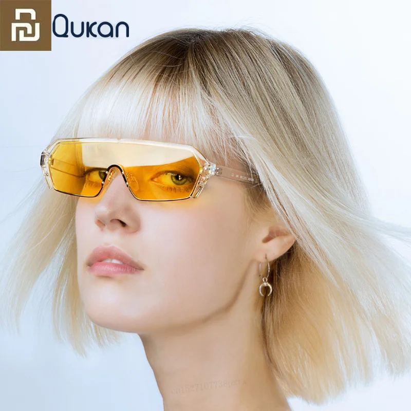 Youpin Qukan T1 поляризованные солнцезащитные очки линзы для езды прозрачные меняющие