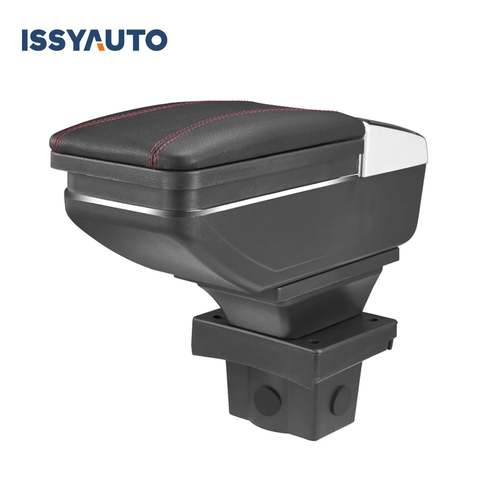 

For Skoda Octavia A5 2007-2014 Car Armrest Box PU Leather Central Container Storage Box Car Styling Accessories