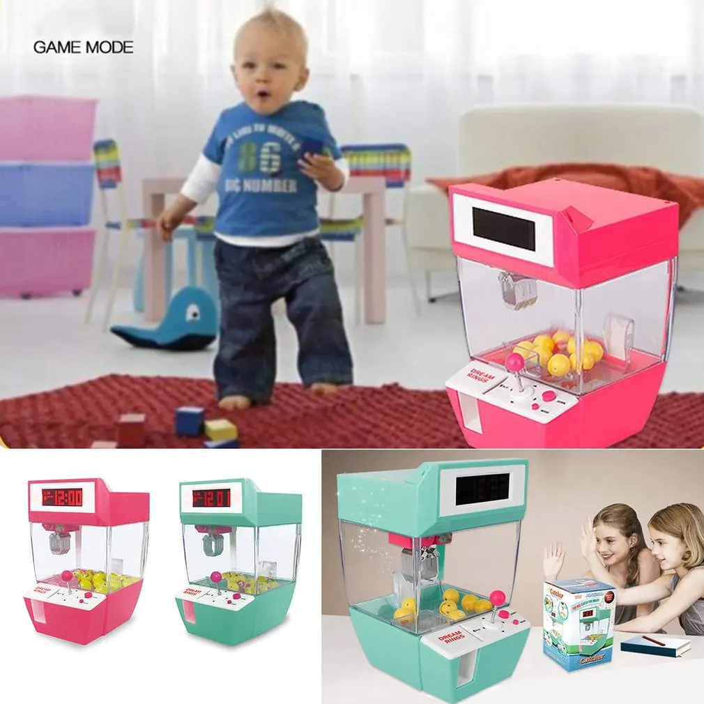 buy Coin Operated Candy Grabber Doll Balls Catcher Board Game Fun Toys Mini Crane Claw Machine With Ala
