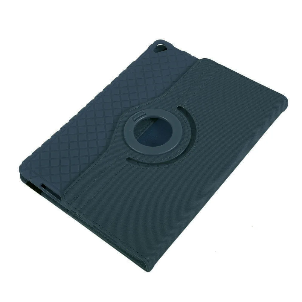Твердые Цвет из искусственной кожи Tablet крышка, чехол противоударный планшетный Стенд кожаный чехол с 360 градусов вращение подходит для iPad