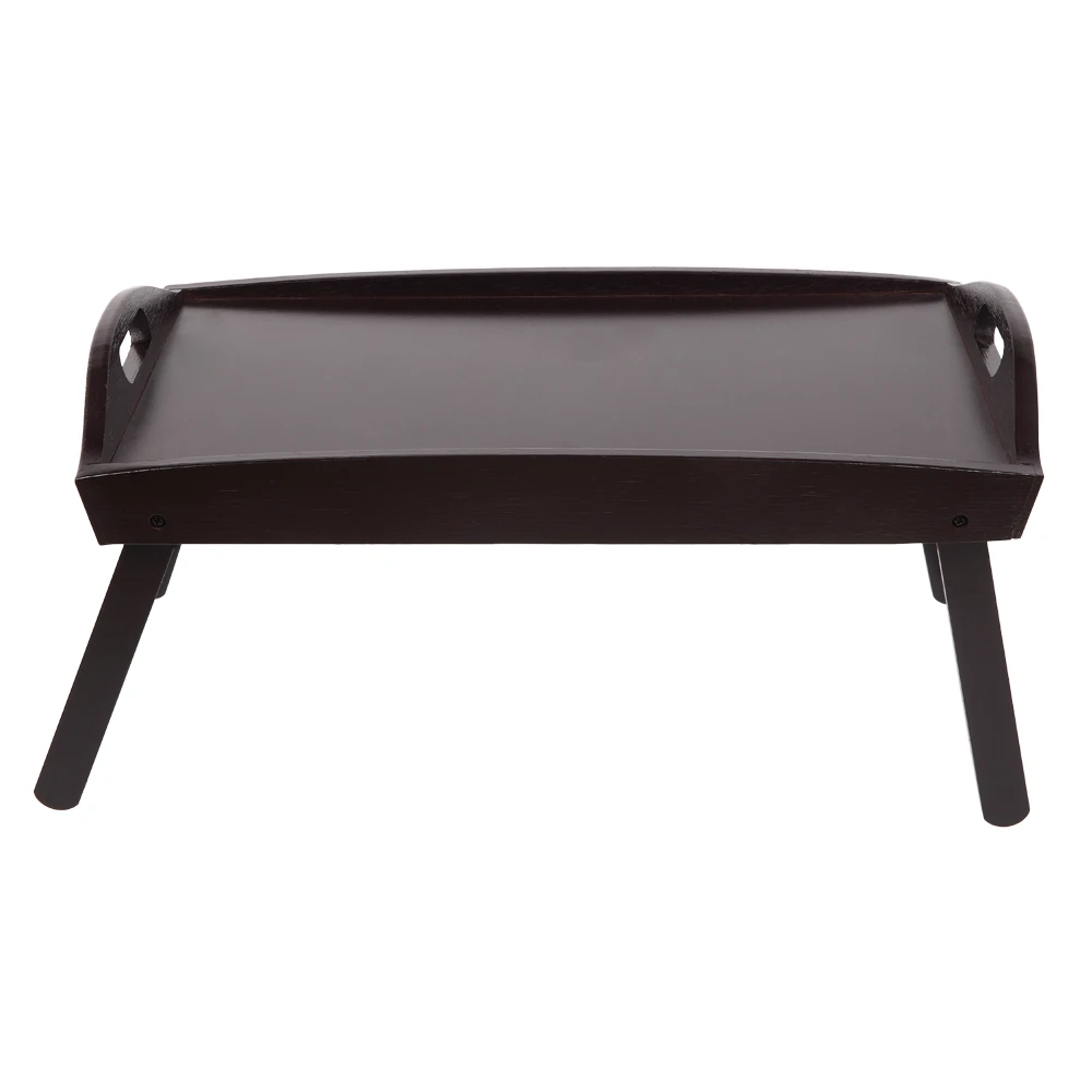 

Foldable Curved Breakfast Tray Portable Laptop Desk TV Dinner Tray Serving Desk for Patients/Kids