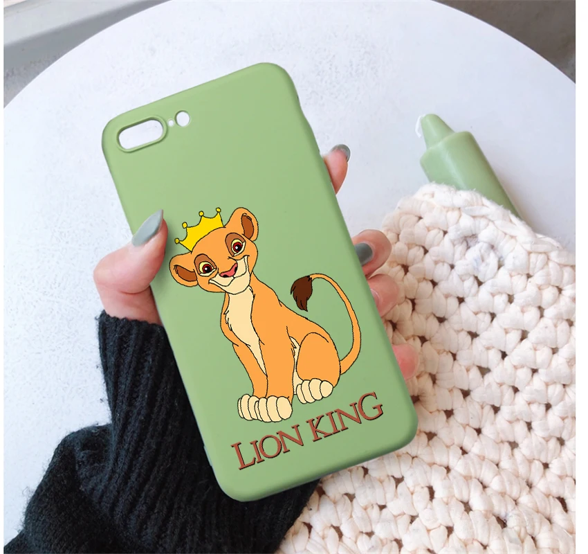 Мягкий силиконовый чехол для телефона Lion King Movie Color для iphone 6/6s,6 Plus/6s Plus, 7/8 X, XS, XR, XSMax 11 pro - Цвет: LHSR-23958