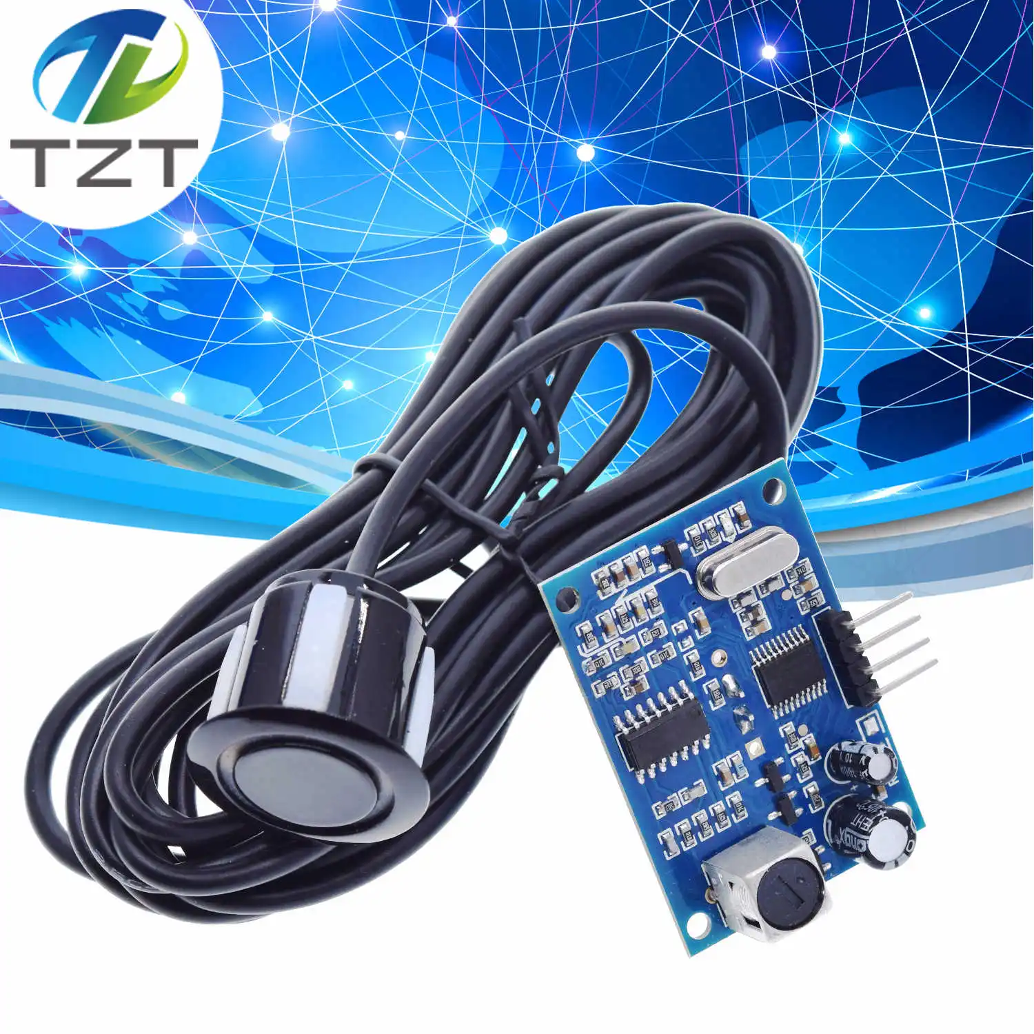 

TZT Waterproof Ultrasonic Module JSN-SR04T / AJ-SR04M Water Proof Integrated Distance Measuring Transducer Sensor for Arduino