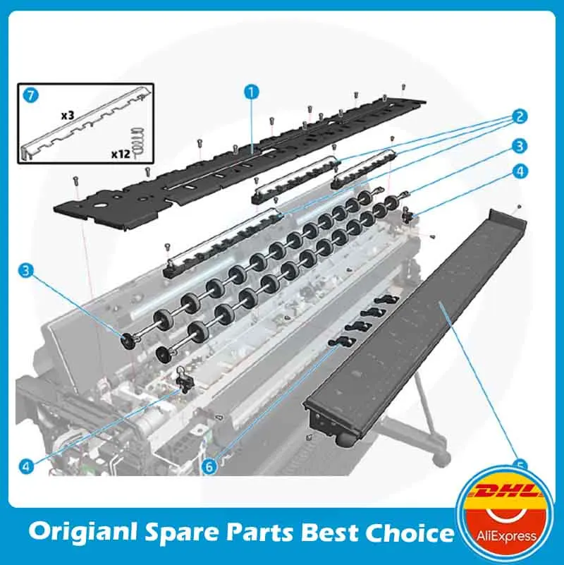 T830 绘图仪扫描线 2