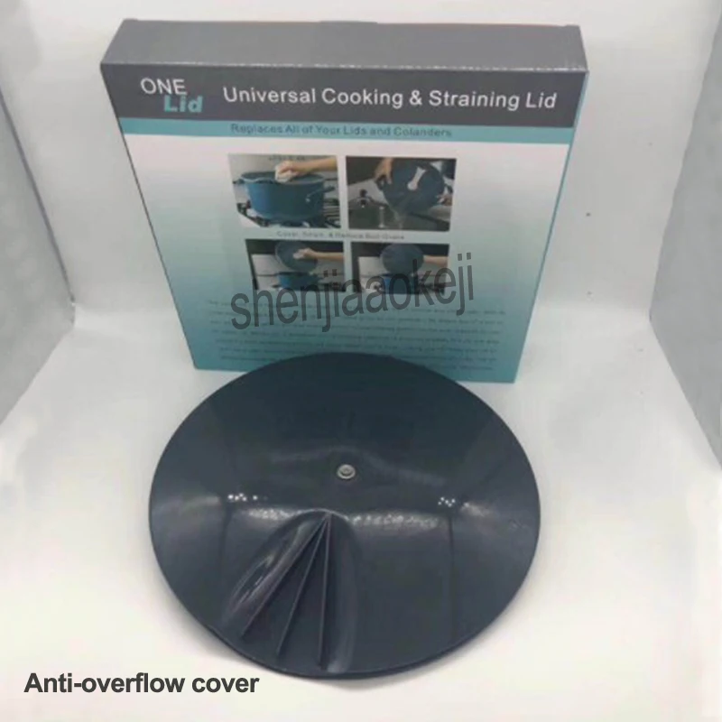 

1PC New Multi-function Cooking Cover PP Food Fresh Cover Anti-overflow Lid Universal Cooking Lids Kitchen Supplies Tool