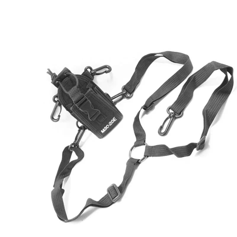 Черный нейлоновый чехол-держатель Walkie Talkie для WouXun KG-UVD1P UV6D 689 703 | Мобильные