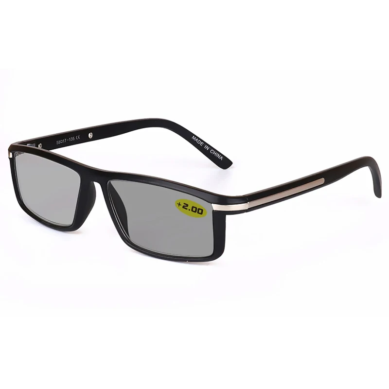 Ретро квадратные фотохромные очки для чтения лупа женщин и мужчин модные с