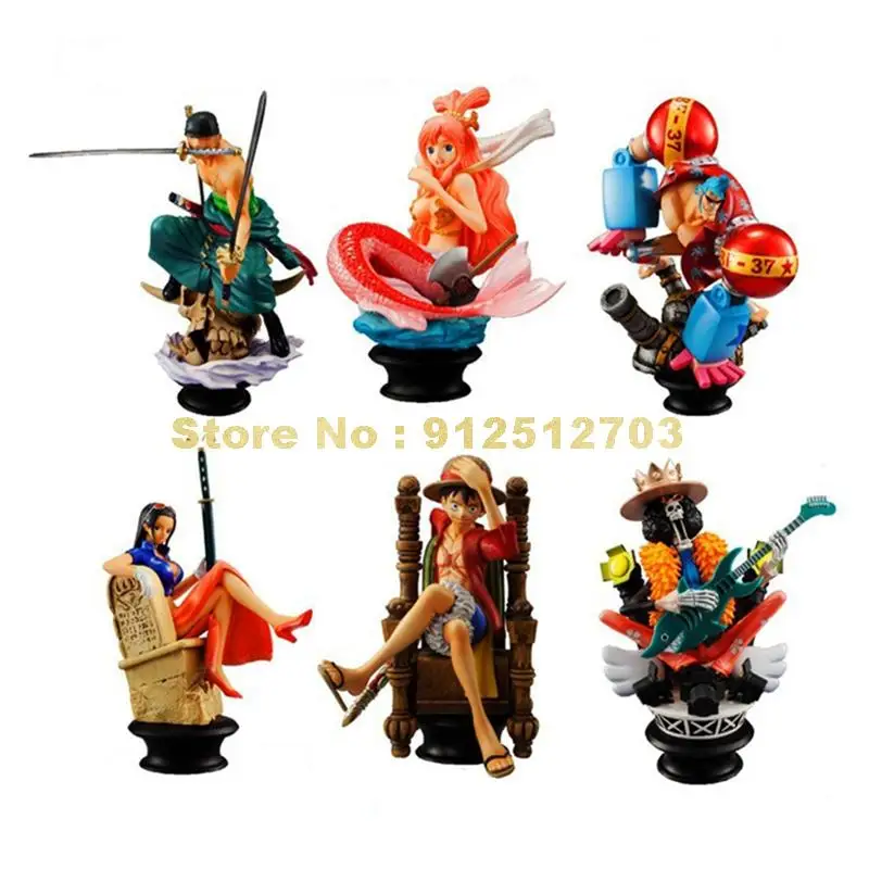Аниме One Piece 1th собирание шахматных изделий из ПВХ луффи сандзи Зоро экшн-фигурка
