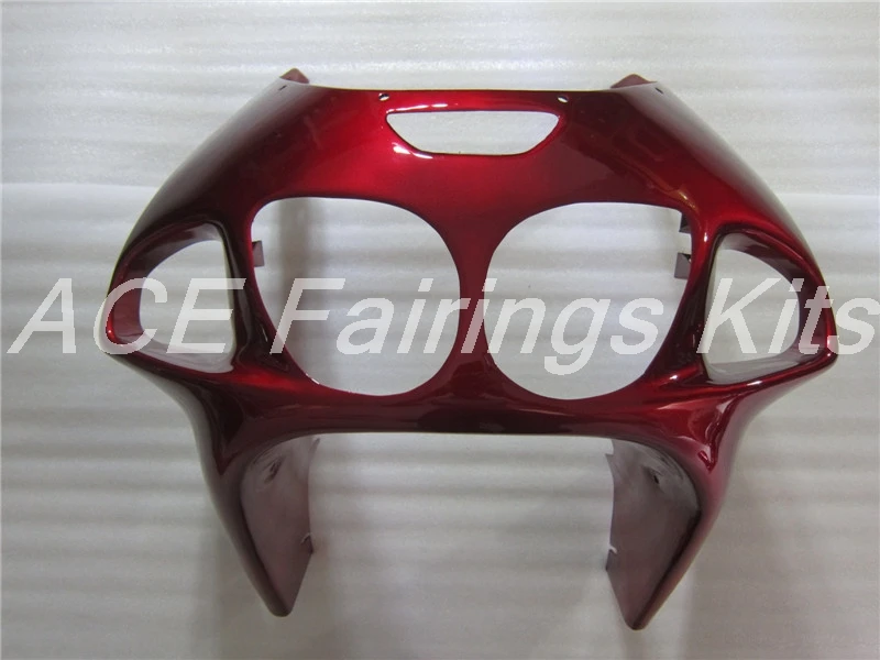 ABS обтекатель комплект подходит для Kawasaki Ninja ZX7R ZX-7R 1996-2003 96 97 98 99 00 01 02 03 Обтекатели на заказ все темно-красные