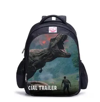 

16 Inch Teenager Mochila Jurassic World Dinosaur Backpack for Children Schoolbag for Teenager Boys Mochilas Infantis Enfant