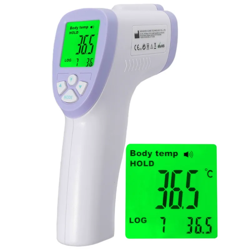 

Non Contact Digital IR Infrared Forehead Thermometer Baby Body Temperature Gun