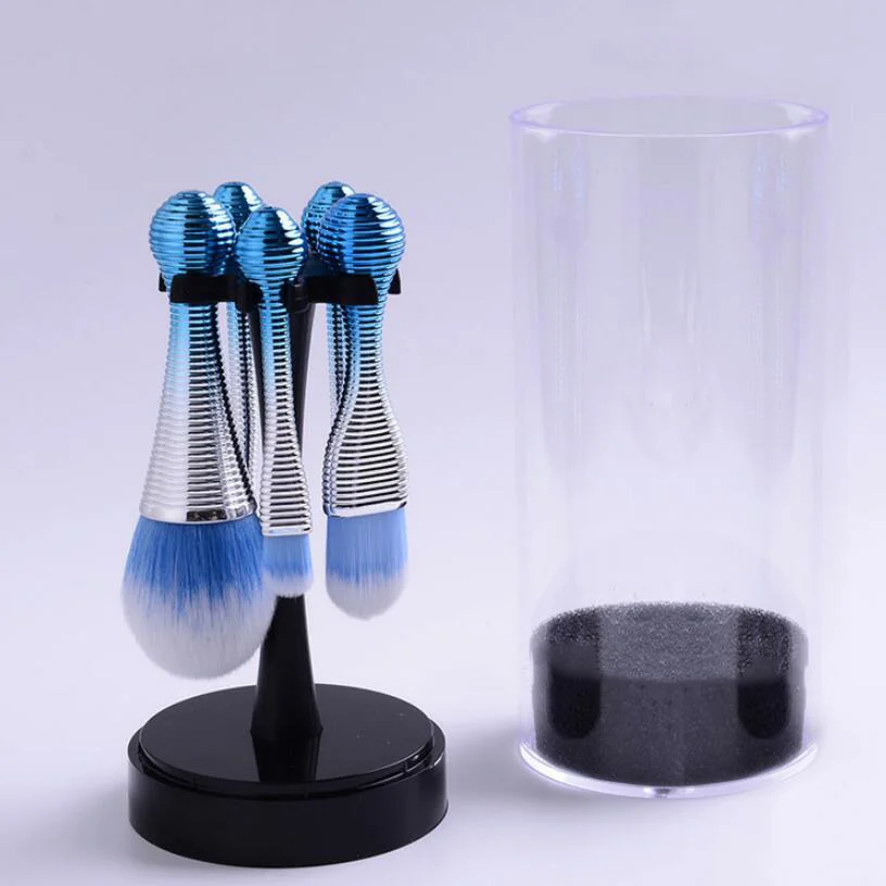 

5pcs Colorful Makeup Brushes Cosmetic Tools Kit Make up Brush Foundation Eyeshadow Makeup Powder Brush Set