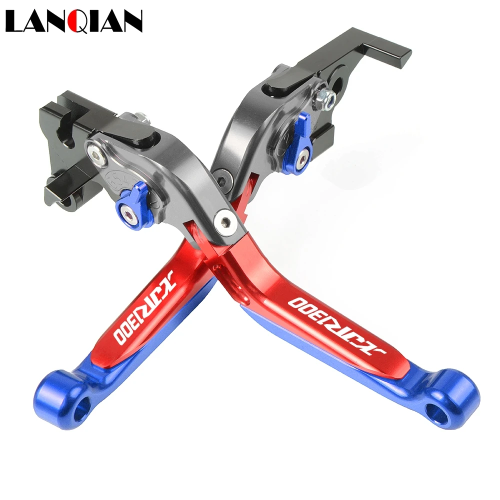 

Motorcycle Accessories CNC Adjustable Brake Clutch Levers With LOGO For YAMAHA XJR1300 XJR 1300 2004 2005 2006 2007 2008 2009-14